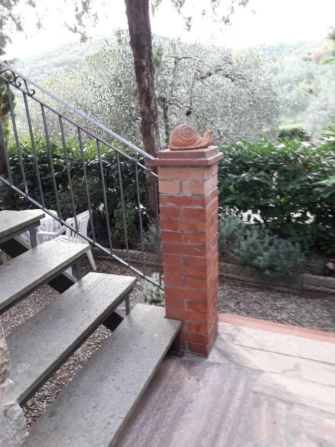 Ferienwohnung "La Casa Di Maria Luce" Con Terrazza Panoramica Gaiole in Chianti Exterior foto