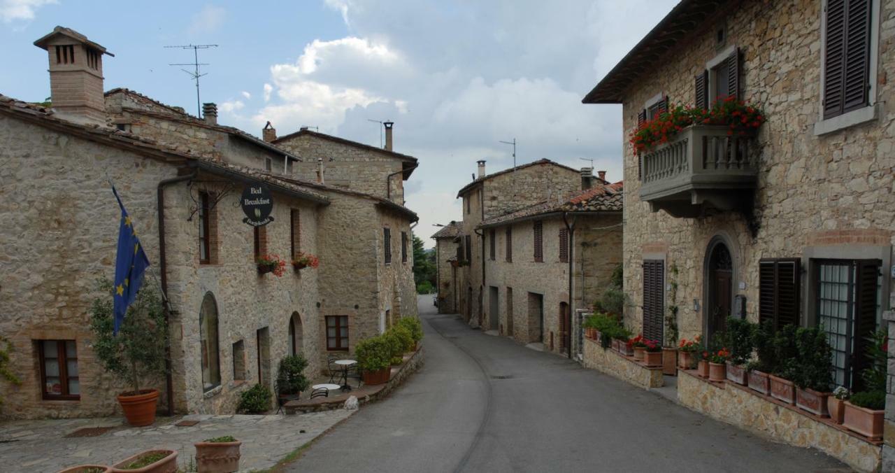 Ferienwohnung "La Casa Di Maria Luce" Con Terrazza Panoramica Gaiole in Chianti Exterior foto