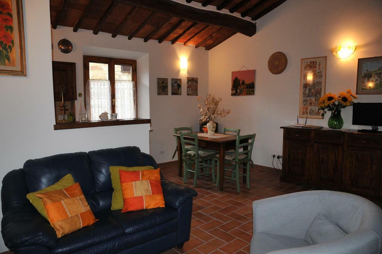 Ferienwohnung "La Casa Di Maria Luce" Con Terrazza Panoramica Gaiole in Chianti Exterior foto